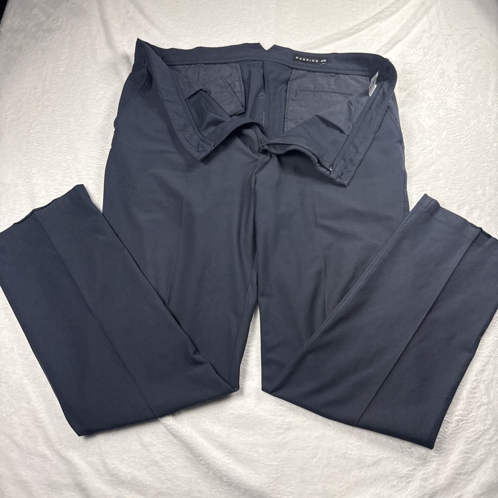 NEW Dunning Hemisphere Stretch Performance Pants Blue 40x32 Golf PK Pant NWOT